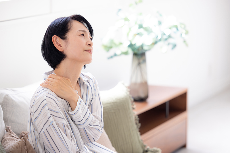  慢性的な腰痛や肩こりに